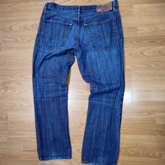 Denim Supply Ralph Lauren vintag Jeans Straight fit distressed 36x28 tag (36x32) - Picture 2 of 16